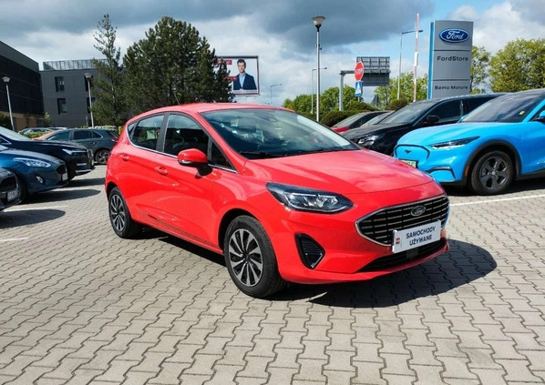 Ford Fiesta cena 89900 przebieg: 4263, rok produkcji 2022 z Poznań małe 596